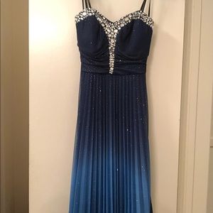 Two color PROM DRESS Size 5!